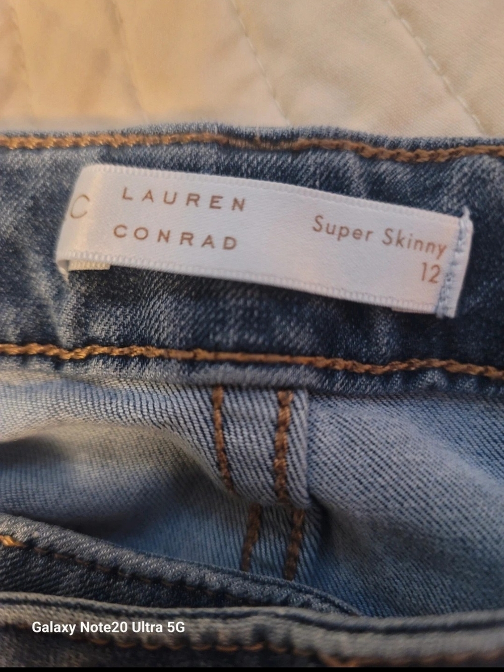 LC Lauren Conrad Light Blue Super Skinny Jeans - Picture 1 of 4